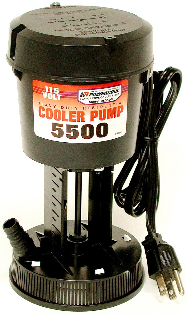 5500 CFM Cooler Pump 115 volt Residential Indoor Comfort Supply