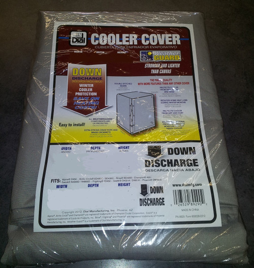 NEW Round Swamp Evaporative Cooler Cover 40" Diameter 34" Height 