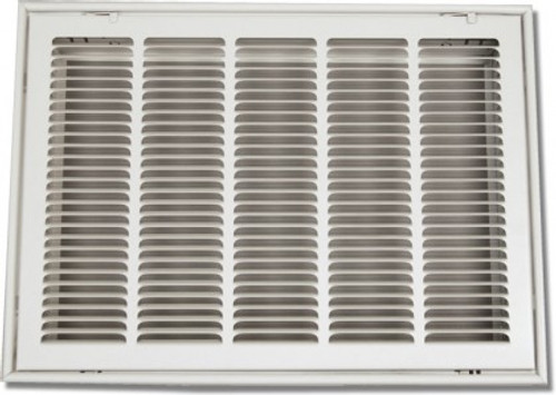 20 in. x 12 in. Steel Return Air Grille in White