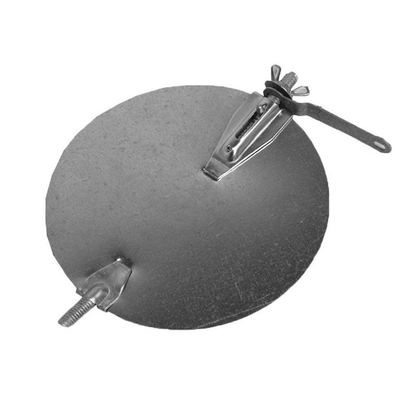 18 in. Round Duct Disc Damper with Hardware