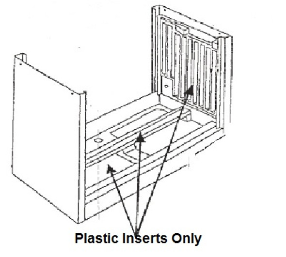Plastic Tray and Sides for Aerocool 4800 12" 5-6-169