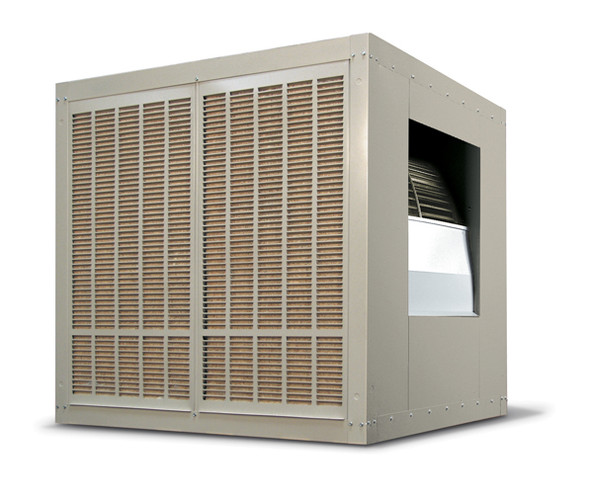 8000 CFM Sidedraft Industrial Evaporative Cooler - Aspen Pads H8801