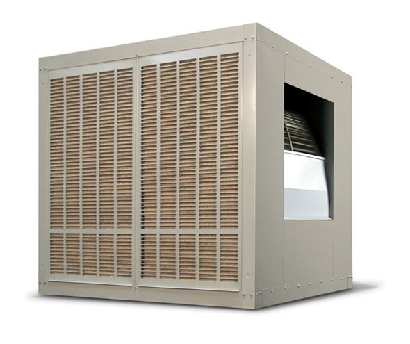 10,000 CFM Sidedraft Industrial Evaporative Cooler - Aspen Pads H1425
