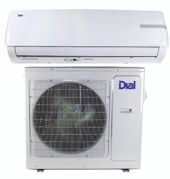 Ductless Mini-Split Air Conditioner and Heat Pump 18,000 BTU 23 SEER 1.5 Ton - 230 Volt - DIAL 80400