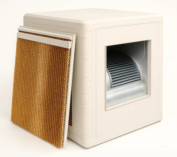 Frigiking Evaporative Cooler 4500 CFM Sidedraft Rigid Media