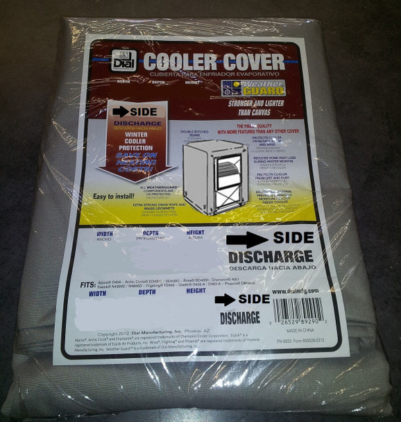 34 X 34 X 40 Swamp Cooler Cover Sidedraft Polyester 8750