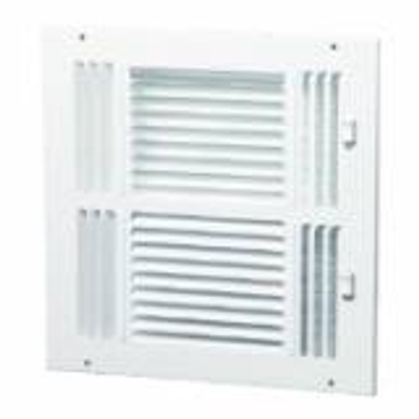 6 X 6 Air Register Vent Grille 4 Way Stamped Face with Damper