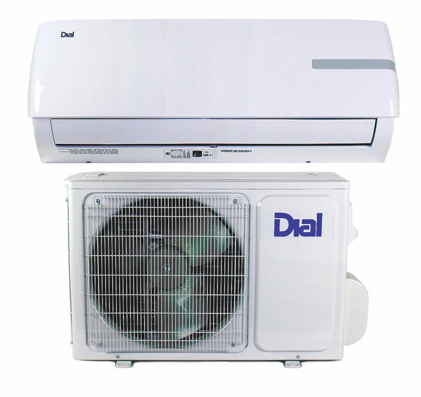 Ductless Mini-Split Air Conditioner and Heat Pump 12,000 BTU 17 SEER 1 Ton - 115 Volt - DIAL 80150