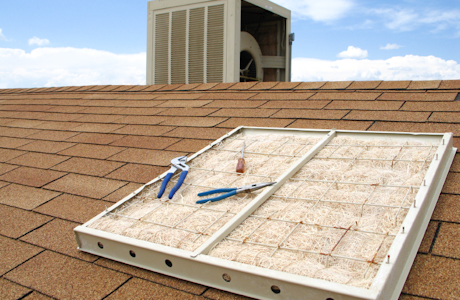 evaporative cooler aspen pad mineral buildup