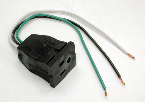 115V Pump Receptacle Pigtail 7587 - Indoor Comfort Supply