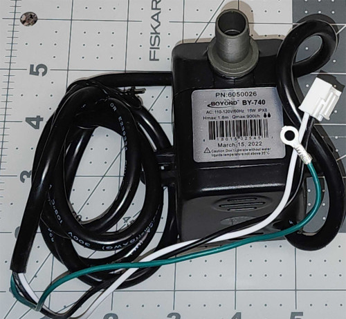 Submersible Pump for Hessaire MC37A/MC26A 6026050 6050026 - Indoor