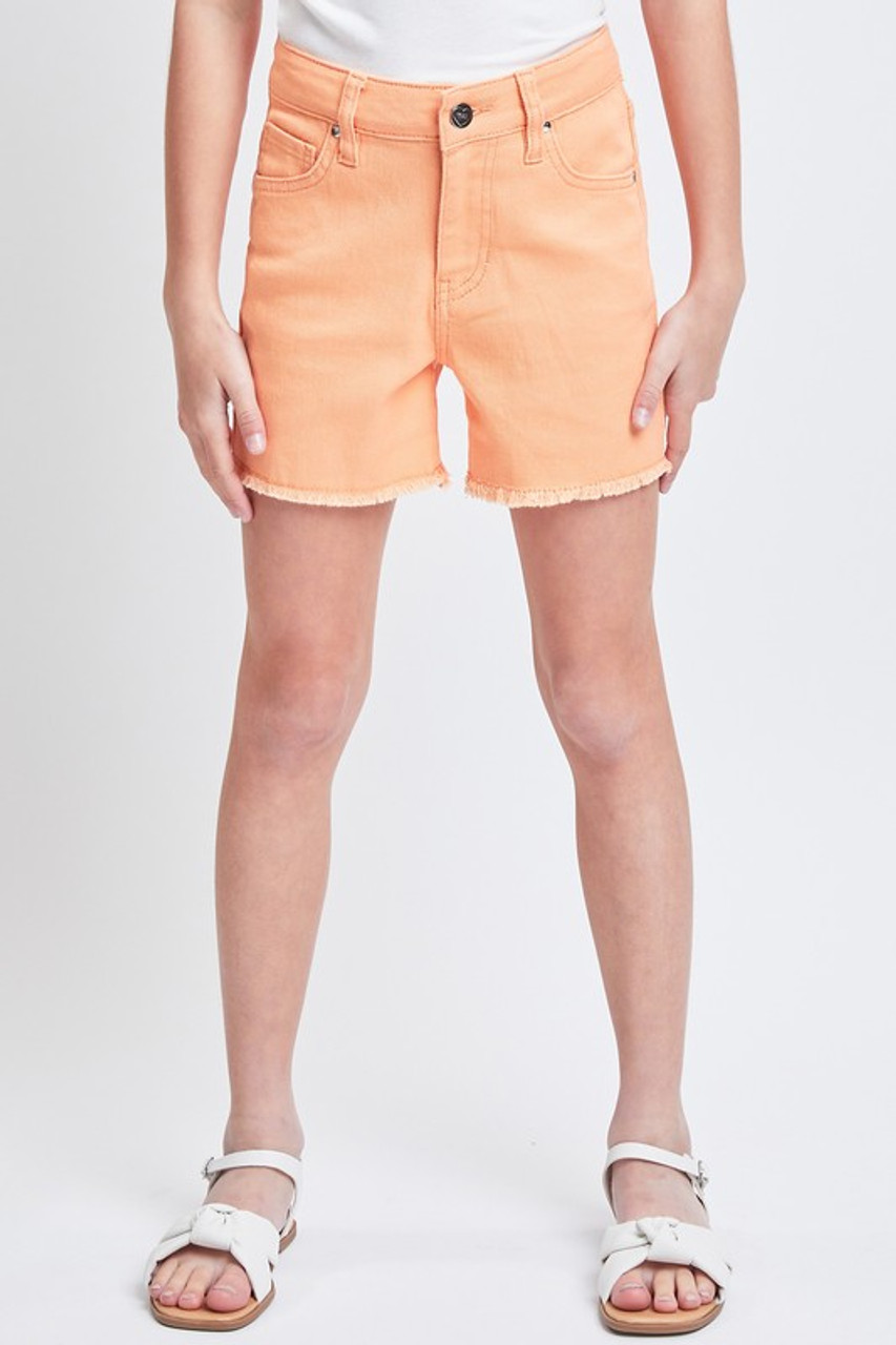 Dark Orange Darley Denim Shorts, Shorts | FatFace.com