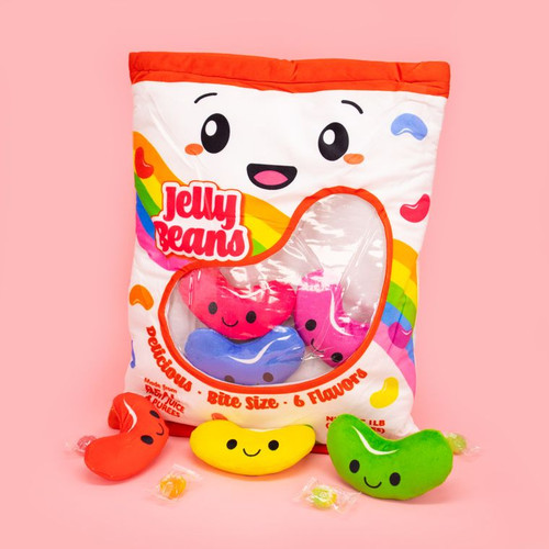 Jelly Beans Plush Pillow w/mini Plushies!