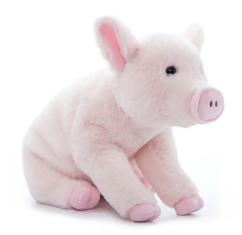 Soft Pink Pig Stuffed Animal