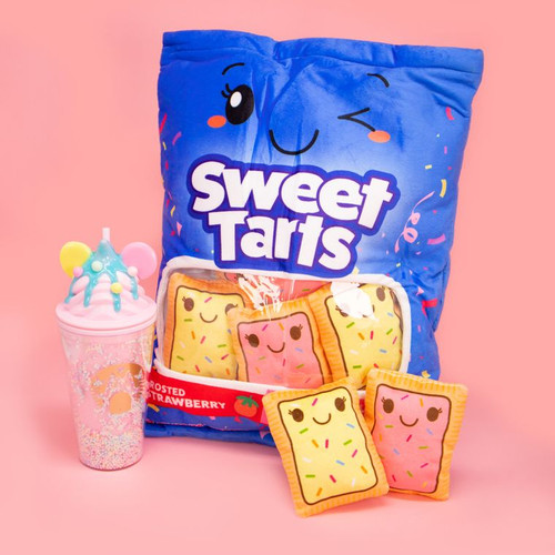 Sweet Pop Tart Plushie Pillow w/removable plushies