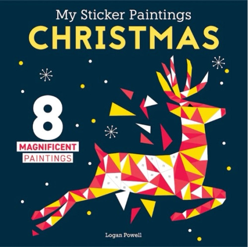 My Sticker Paintings- Christmas