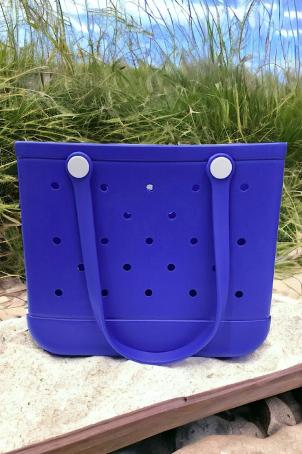 Royal Blue Beach Tote