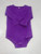 Infants Dainty Ruffle Long Sleeve Bodysuit PURPLE