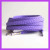 Purple Polka Dot Shoe Laces 