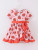 Pink & Red Strawberry Glam Dress
