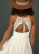 Girls Joyfolie Cream Lace Maxi Dress