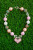 Pink Sparkle Heart Bubble Necklace