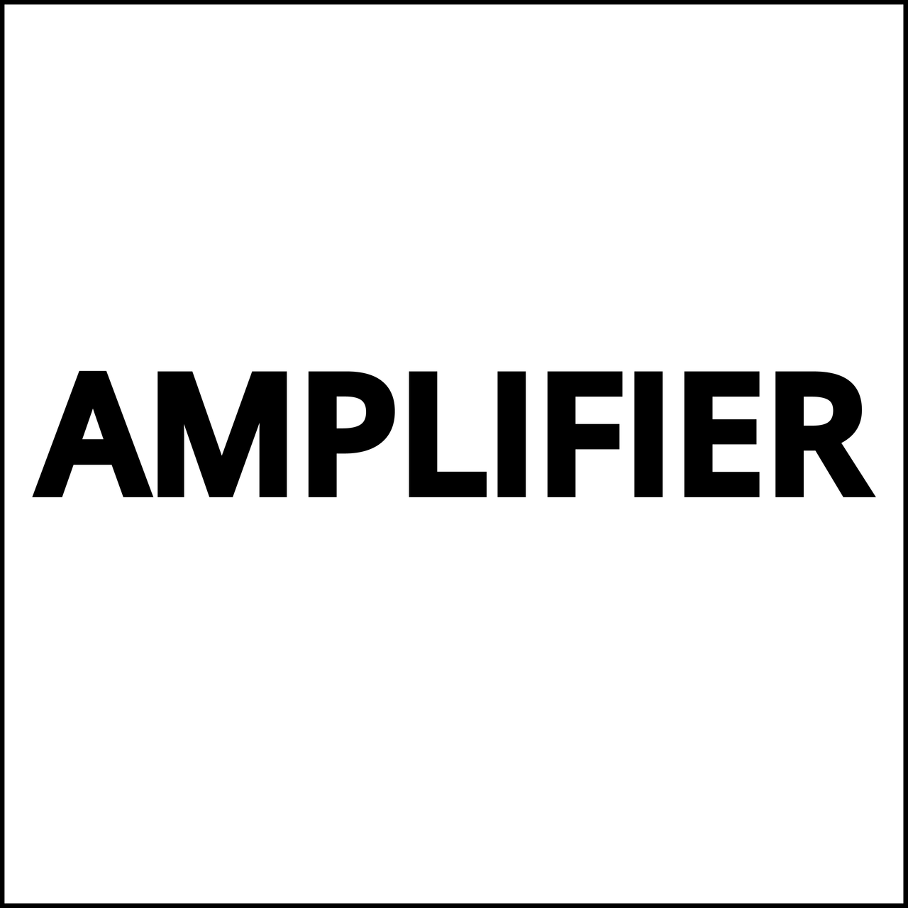 AMPLIFIER