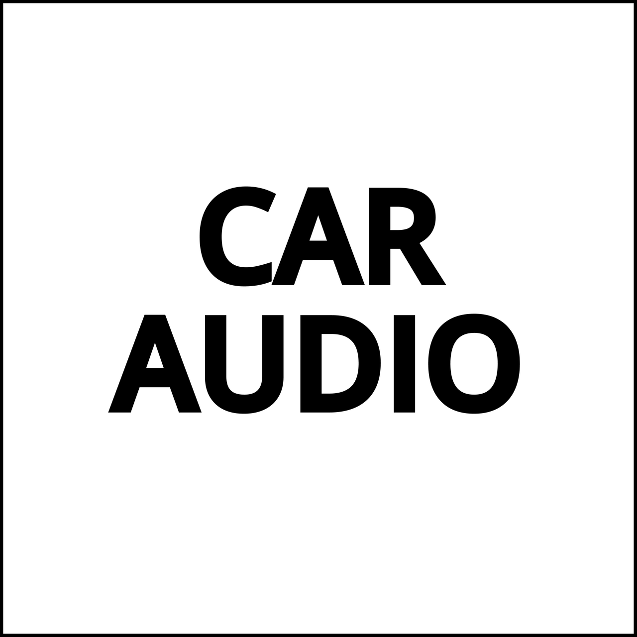 CAR AUDIO