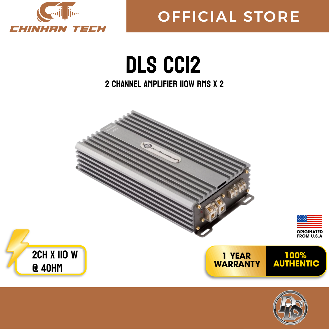 DLS CCi2 2-Channel Amplifier | Chinhanshop.com | Shop Now