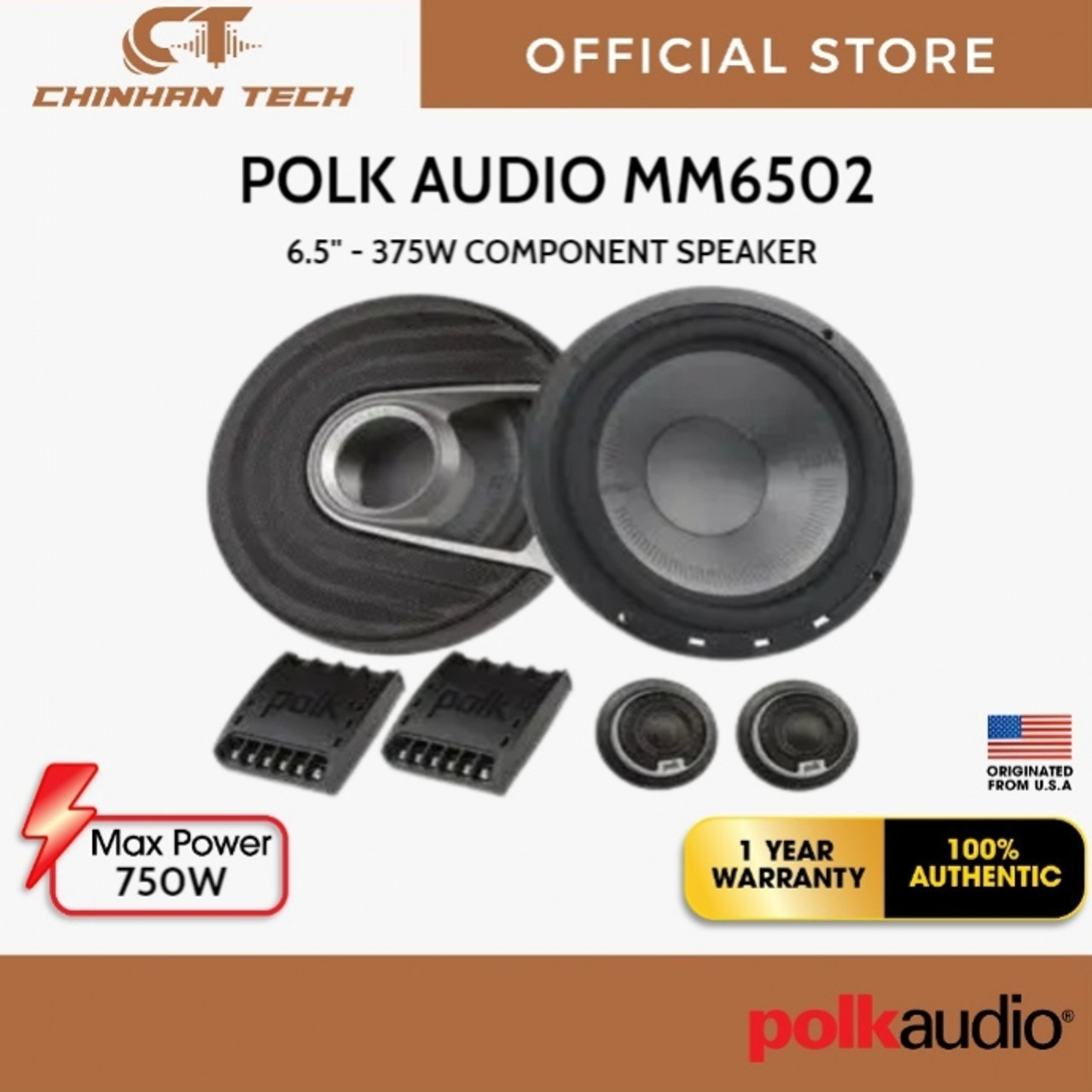 polk audio mm6502