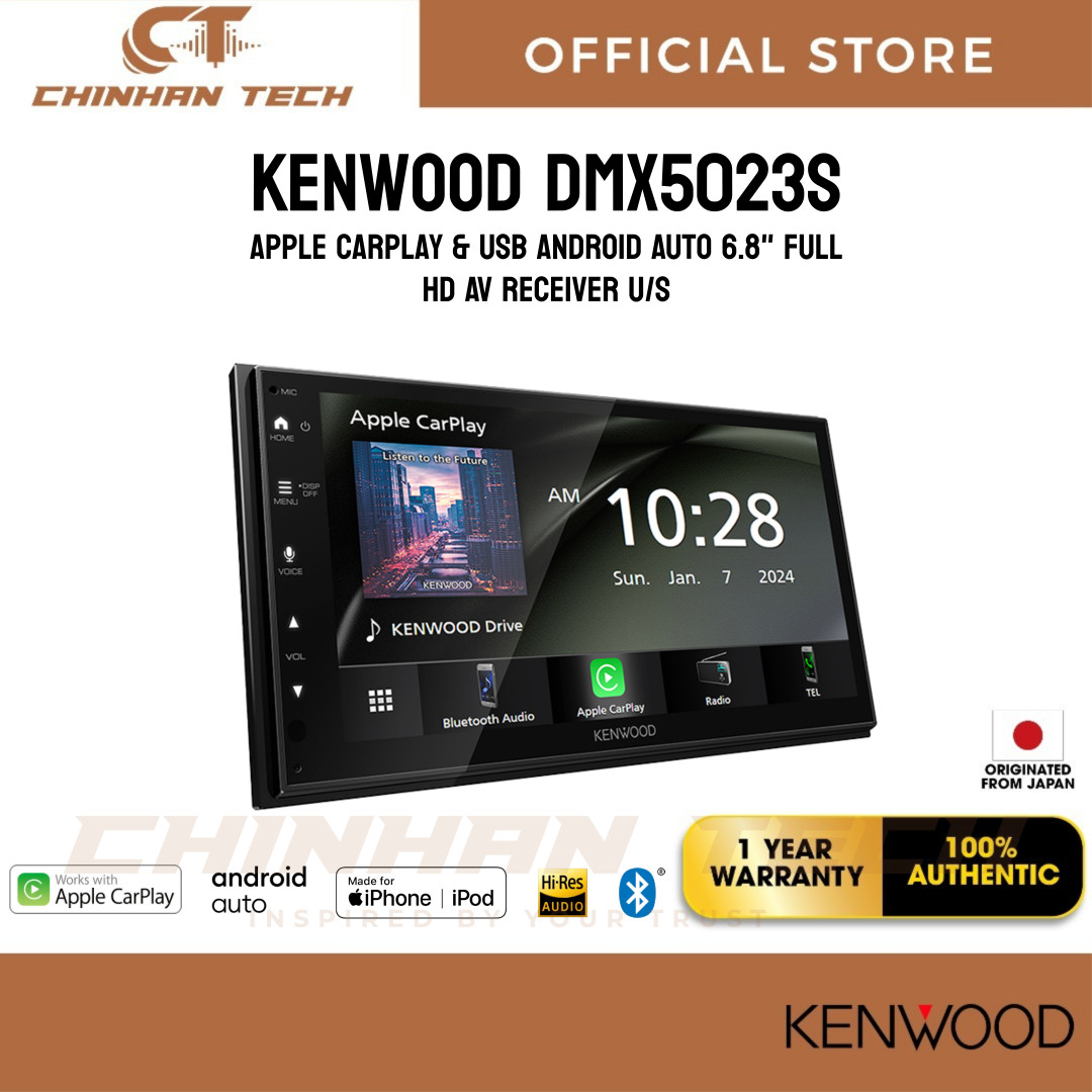 2024 Model Kenwood DMX5023S [DMX5020S Replacement Model] Apple