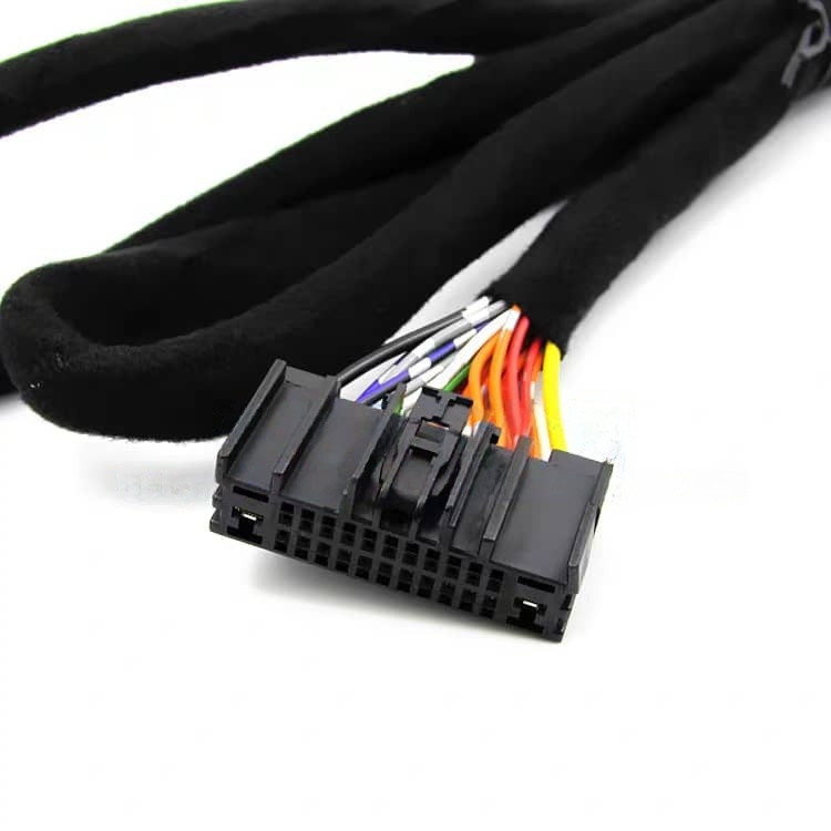 Car audio modification line DSP amplifier connector wiring harness 19 ...