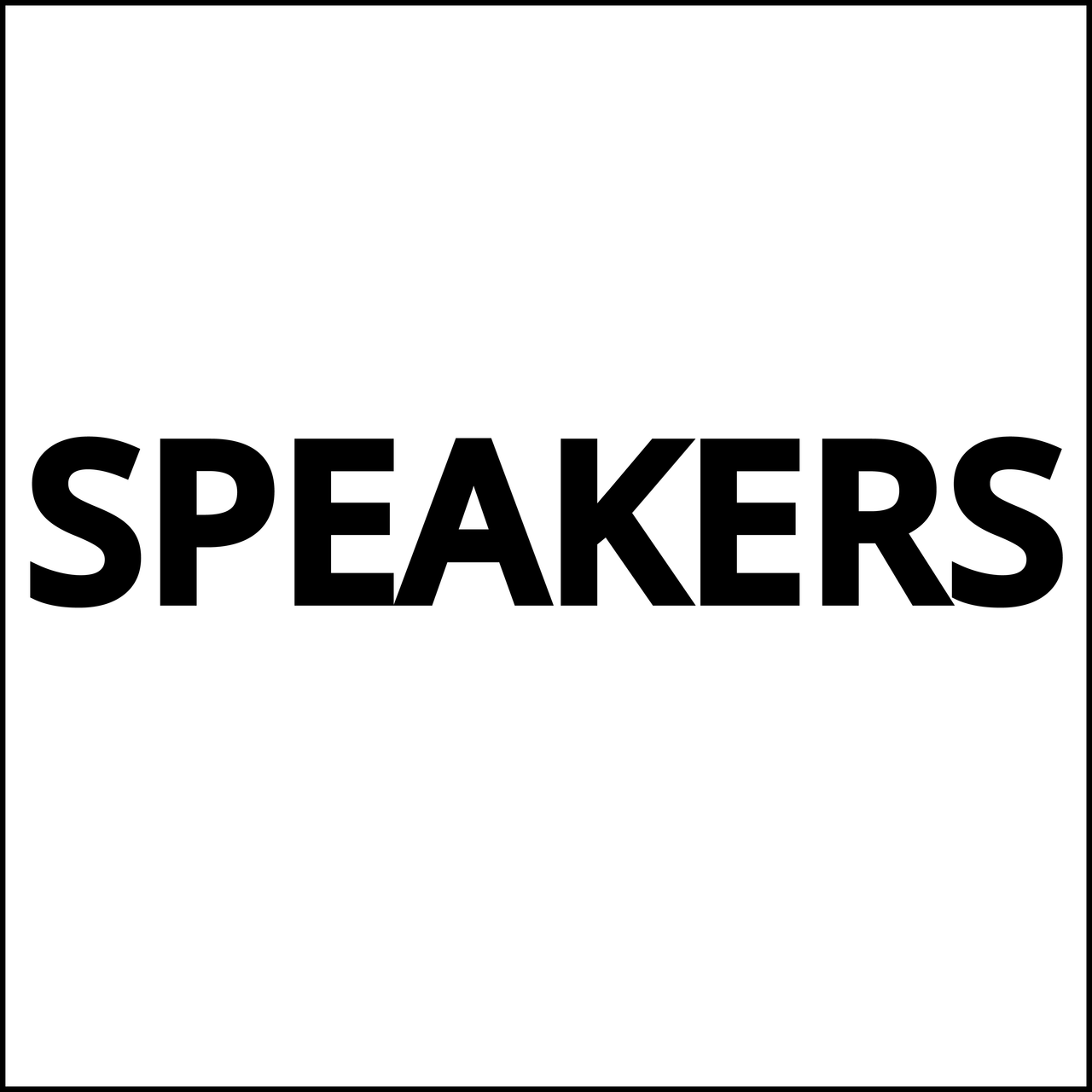 SPEAKERS