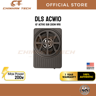 DLS ACW10 10"(25cm) Car Under-Seat Active Subwoofer RMS (200W)