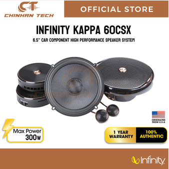 Infinity Kappa 60csx 6-1/2  component speaker system