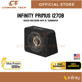 Infinity Primus 1270B Sealed enclosure with 12" subwoofer