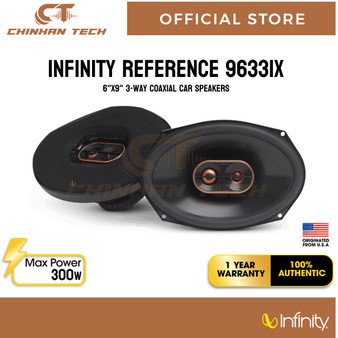 Infinity Reference 9633IX 6"x9" 3-way Car Speakers