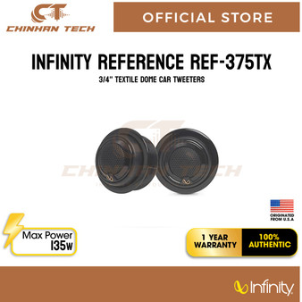Infinity Reference REF-375TX 3/4  Textile Dome Tweeters