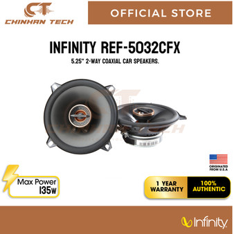 Infinity REF-5032cfx Reference Series 5-1/4" 2-way car speakers