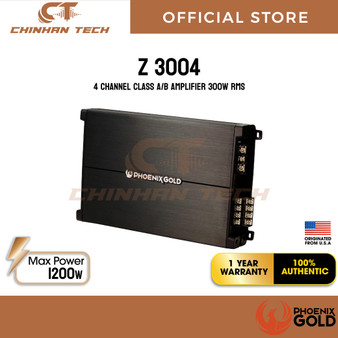 Phoenix Gold Z3004 - Z SERIES 4 CHANNEL AMPLIFIER