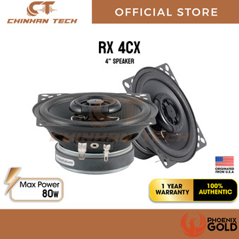 Phoenix Gold RX4CX - 4'' Coaxial Speaker
