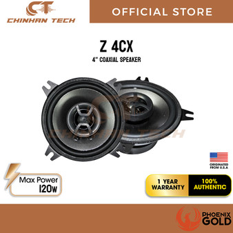 Phoenix Gold Z4CX - 4"/100mm Coaxial Speakers