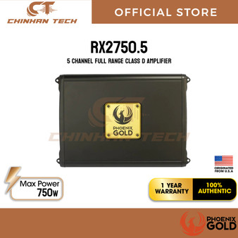 Phoenix Gold RX2750.5 - RX SERIES 5 CHANNEL AMPLIFIER