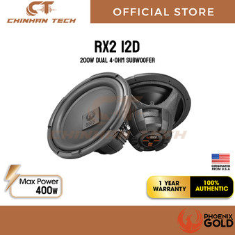 Phoenix Gold RX2 12D - RX SERIES 12' 2 X 4OHM