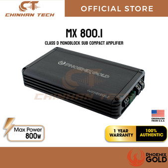 Phoenix Gold MX800.1 - MX SERIES 1 CHANNEL AMPLIFIER