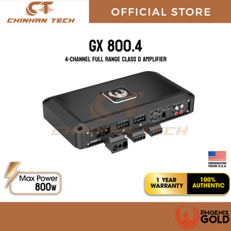 Phoenix Gold GX800.4 - GX SERIES AMPLIFIER 4 X 200W