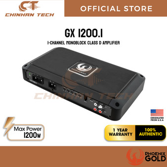 Phoenix Gold GX1200.1 - GX SERIES MONO AMPLIFIER 1200W