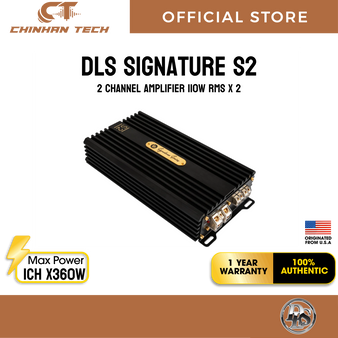 DLS Signature S2  2 CHANNEL AMPLIFIER 110W RMS X 2