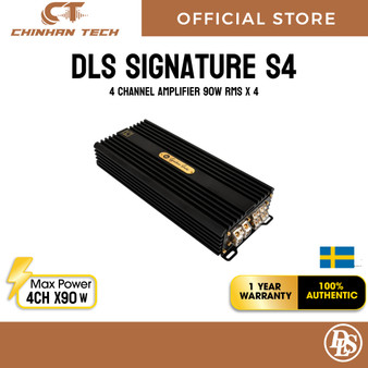 DLS Signature S4  4 CHANNEL AMPLIFIER 90W RMS X 4