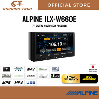 Alpine iLX-W660E 7" Digital Multimedia Receiver